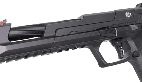 G&G Piranha SL Airsoftpistol med Blowback - Svart - gameon.eu