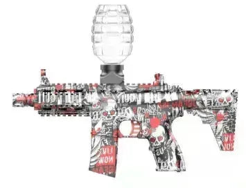 Gel Blasterz - 4Z16-2 Mini Speedstrike - Rød Grafitti - Game-On.no