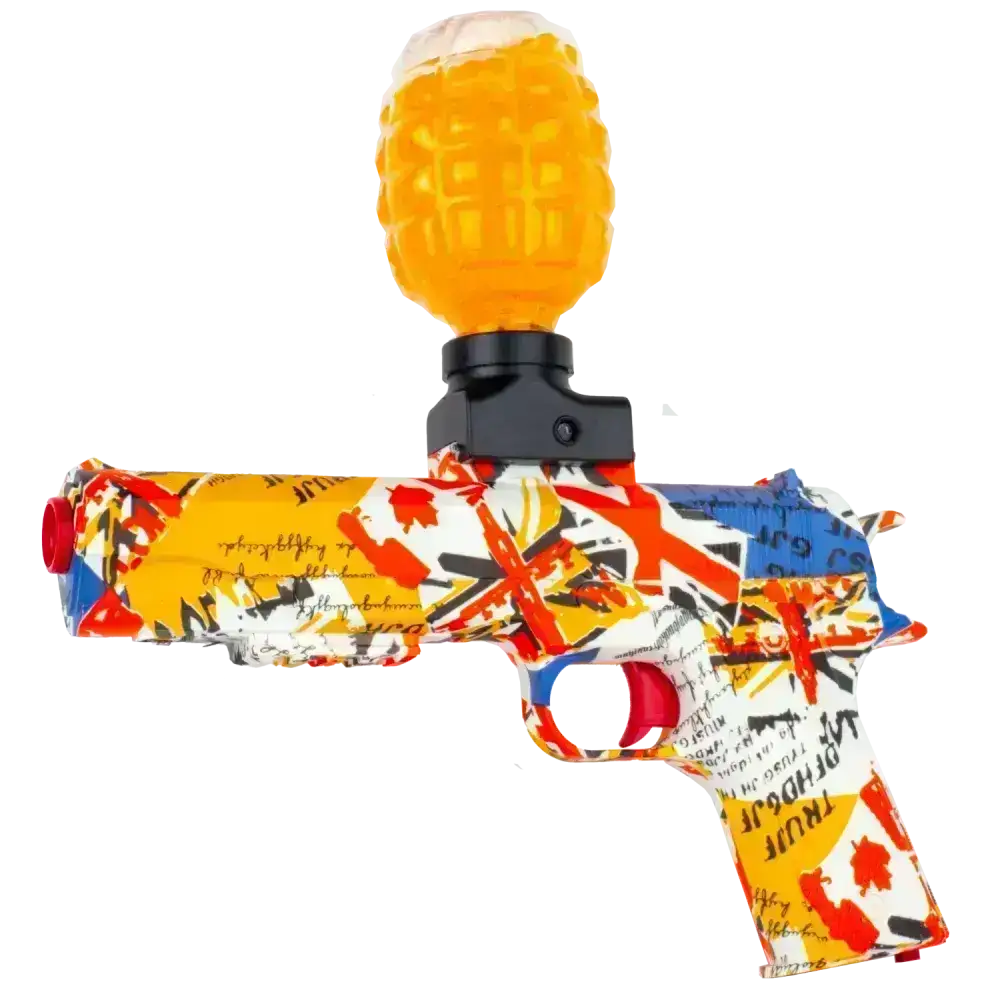 Gel Blasterz - Deaglez V2 SpeedStrike - Oransje - Game-On.no