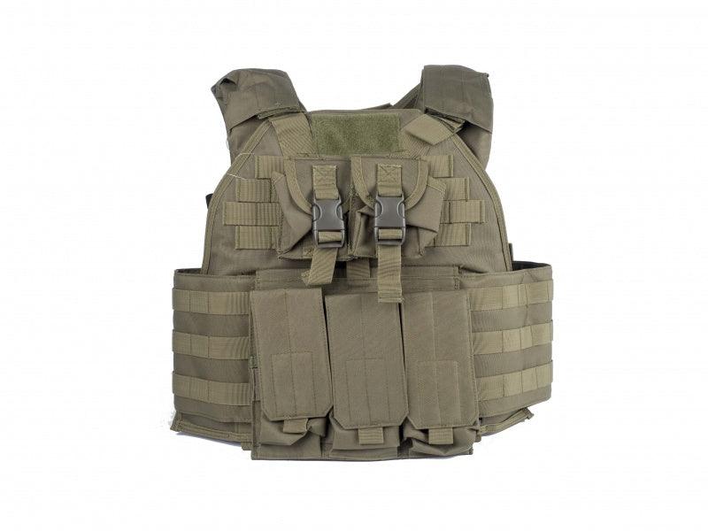 GFT - Plate Carrier MOLLE Vest - Olive - gameon.eu