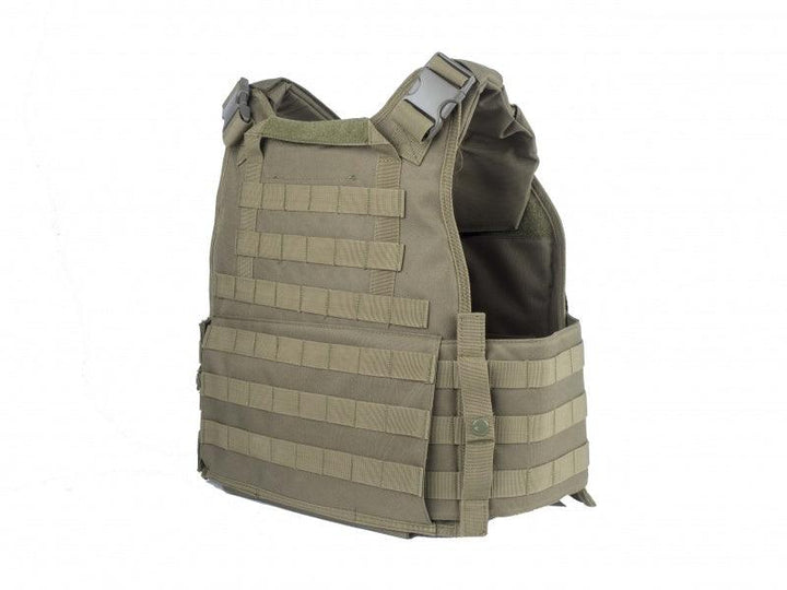 GFT - Plate Carrier MOLLE Vest - Olive - gameon.eu