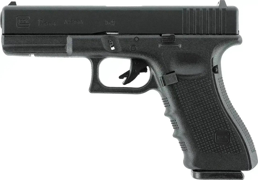 Glock 17 Gen4 Gass Softgun med Blowback - Pakkesett - Game-On.no