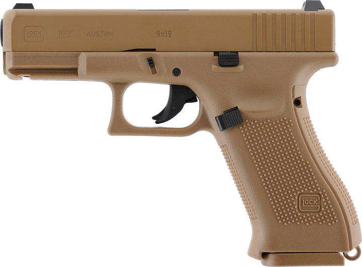 Glock 19X FDE - 4.5mm Luftpistol - gameon.eu