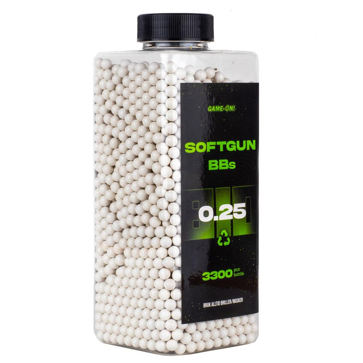 GO! BIO kuler - 0.25g - Flaske med 3300stk - gameon.eu