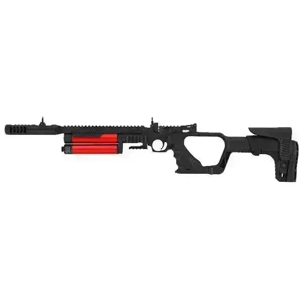Hatsan Jet III - Svart PCP Luftpistol - 4.5mm Luftvåpen med Kolbe - Game-On.no