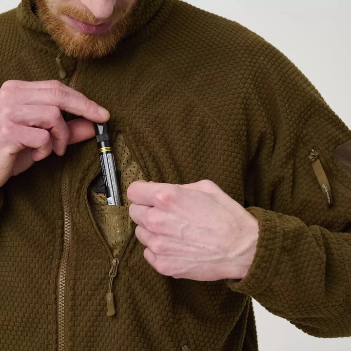 Helikon Tex - ALPHA TACTICAL Jakke - Grid Fleece - Game-On.no