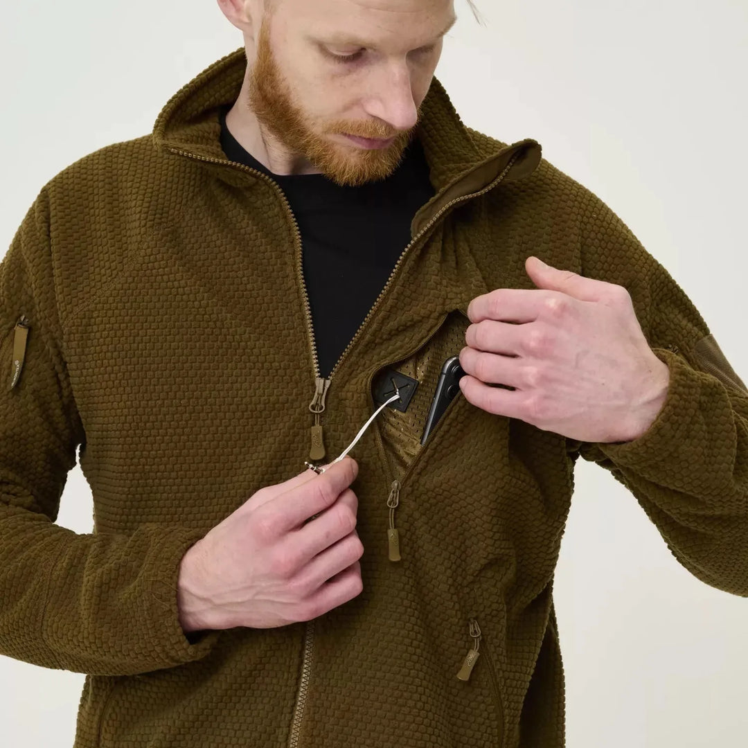 Helikon Tex - ALPHA TACTICAL Jakke - Grid Fleece - Game-On.no