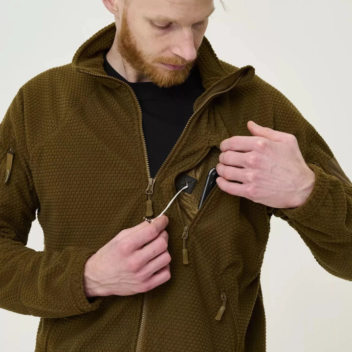 Helikon Tex - ALPHA TACTICAL Jakke - Grid Fleece - Game-On.no