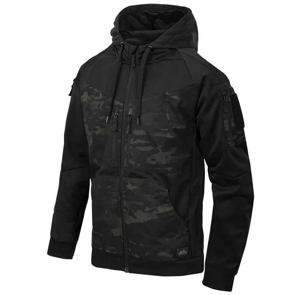 Helikon-Tex - ROGUE Hettegenser - Svart/Svart Multicam - gameon.eu