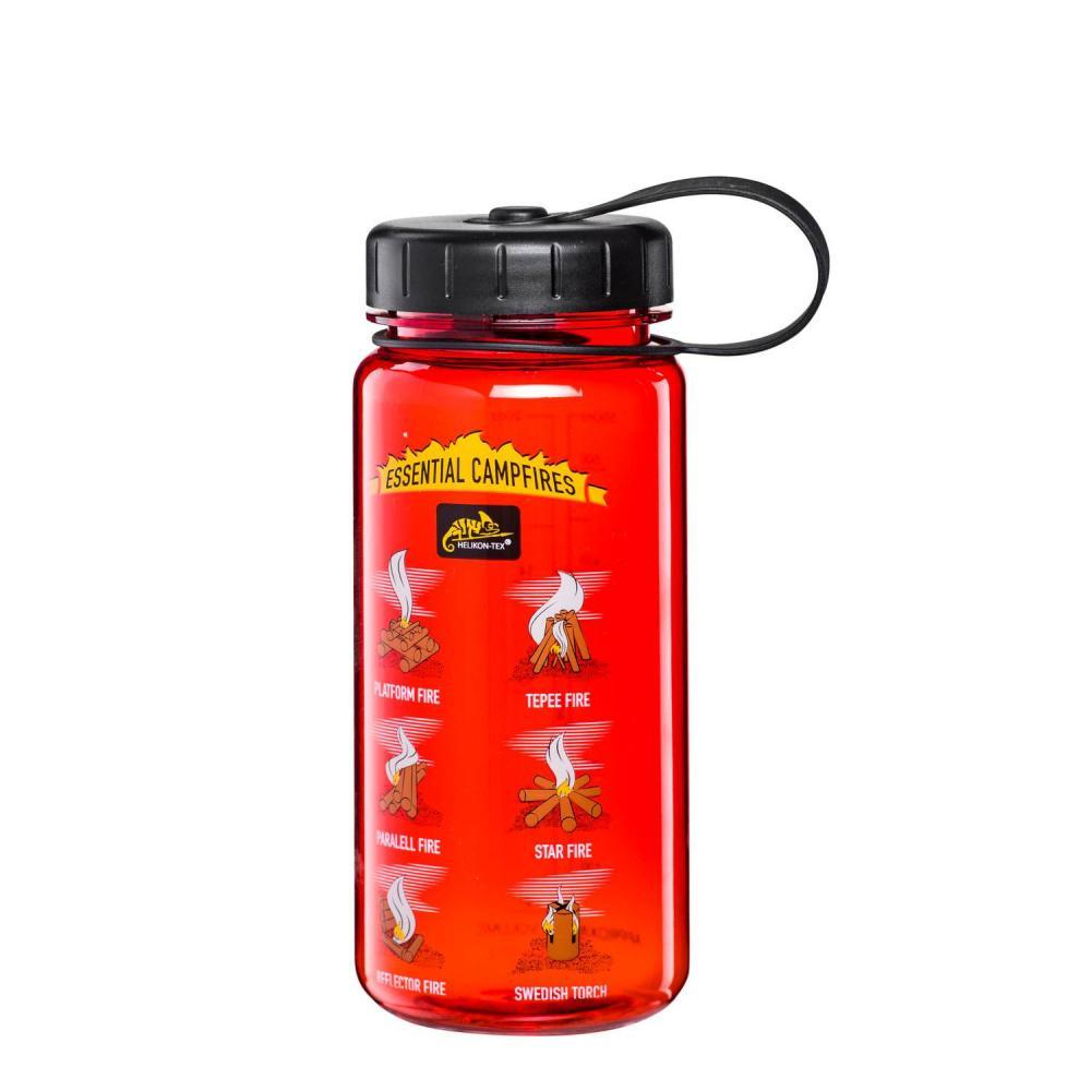 Helikon Tex - Tritan Drikkeflaske - 550ml - Campfire Rød / Svart - gameon.eu