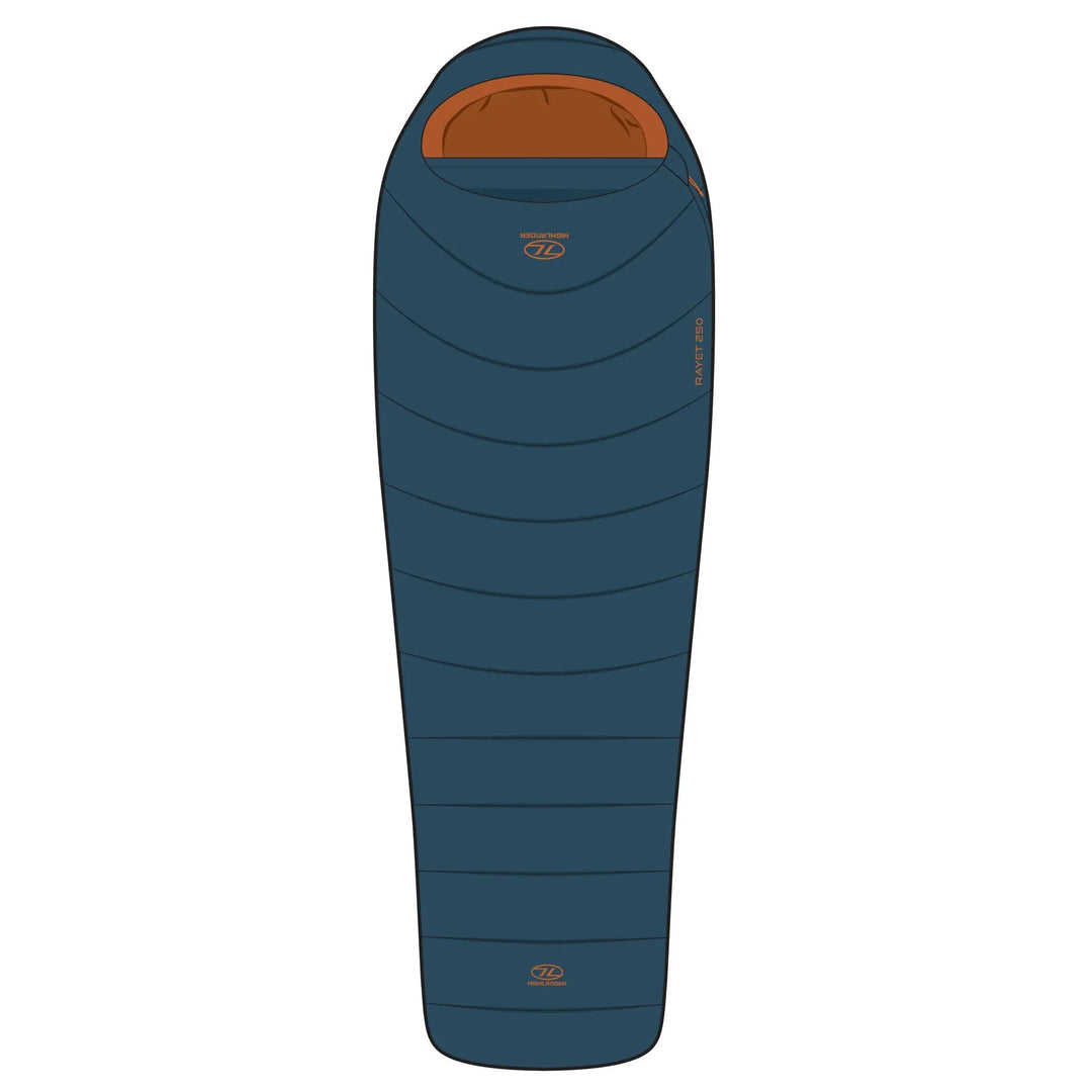 Highlander Rayet Hybrid 250E og Rayet 250 Soveposer - 3-sesongs - Game-On.no