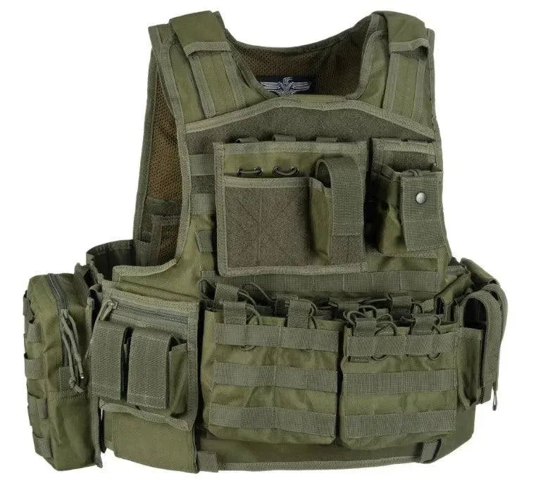 Invader Gear - Mod Carrier Combo - Ferdig Stridsvest - Oliven - Game-On.no