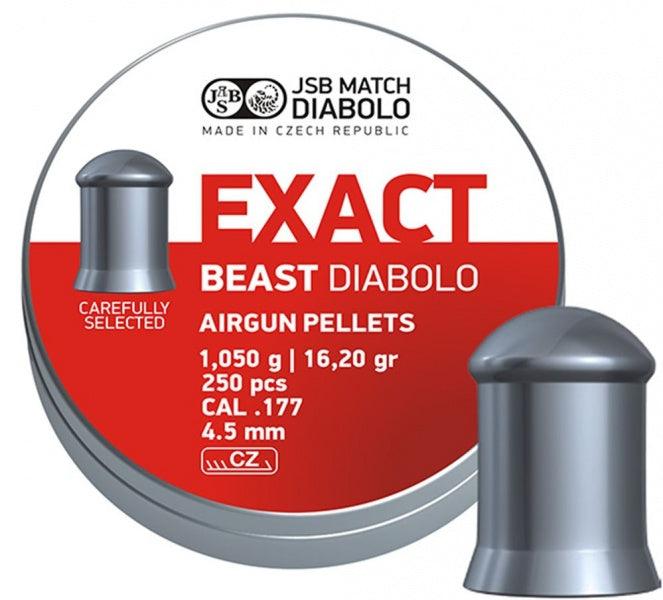 JSB Exact Beast - 4.52mm - 250stk - gameon.eu