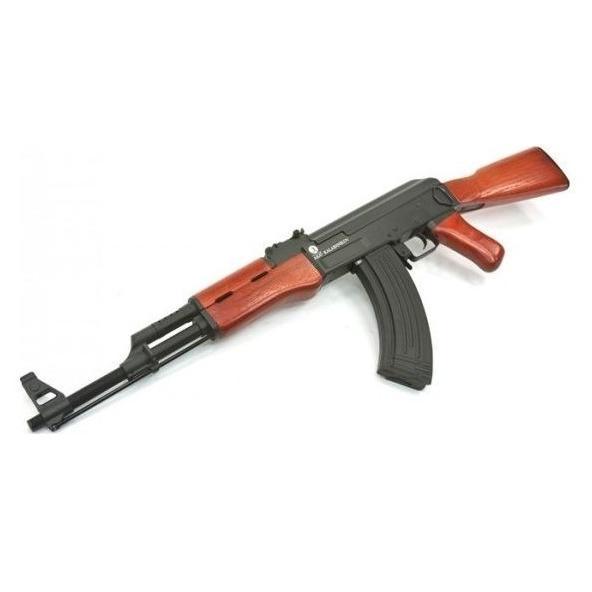 Kalashnikov - AK47 Elektrisk EBB - Metall og Tre - PAKKE - Game-On.no