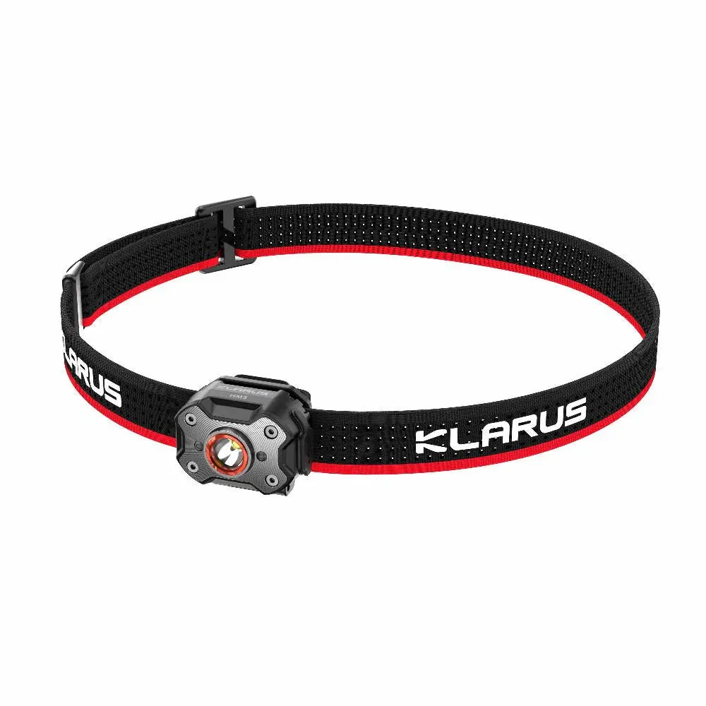 Klarus - HM3 - Vanntett Multifunksjon Hodelykt - 670 Lumen - Game-On.no