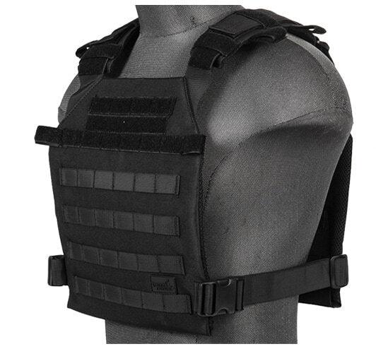 LT - Light Plate Carrier Vest - 1000D Cordura - Svart - gameon.eu