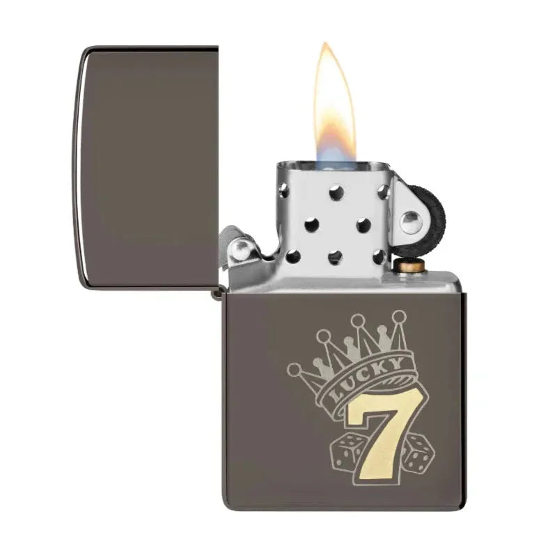 Lucky 7 Motiv - Lighter - Game-On.no