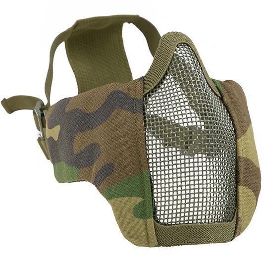 Mesh Maske med Kinnpute - Woodland - gameon.eu