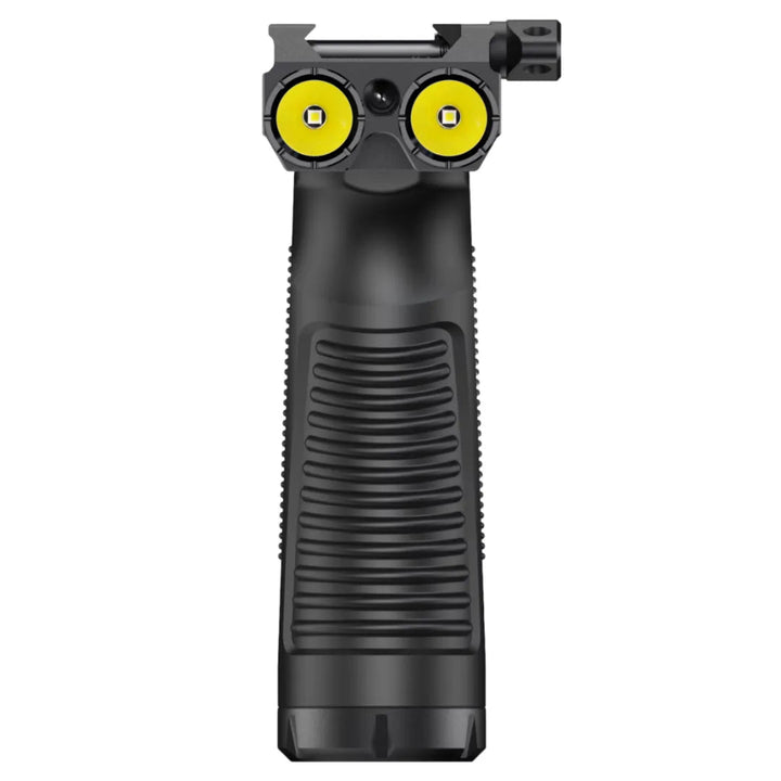 Mini Frontgrep med Grønn Laser og Lykt (2000 Lumen) - 21mm Rail - Game-On.no