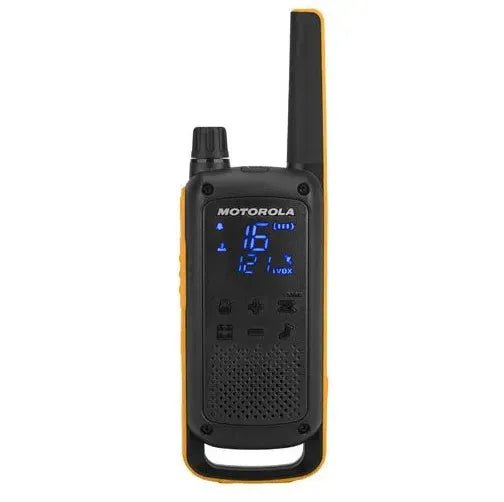 Motorola T82 Extreme QUAD Talkabout Walkie Talkie - Game-On.no