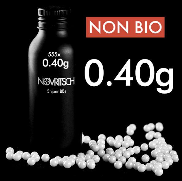 Novritsch - Sniper BBs 0.40g - 530stk (IKKE BIO) - gameon.eu