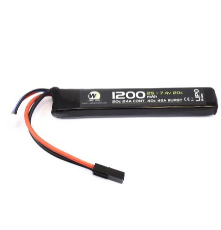 NP Batteri Li-Po 7.4V 20C - 1200mAh - Stick Type - gameon.eu