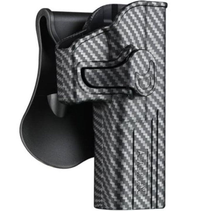 Amomax - QR Hylster til Glock 17/22/31 - Karbon/Svart