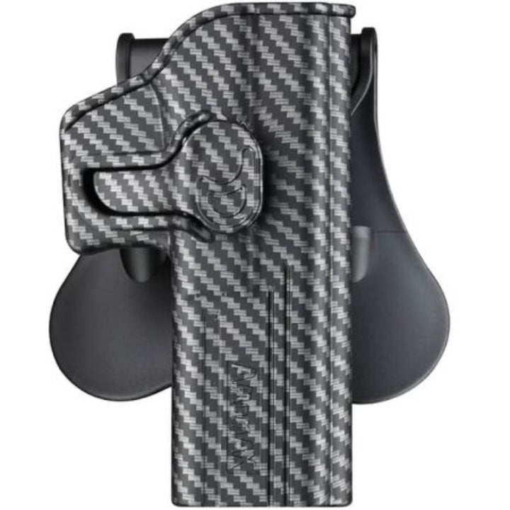 Amomax - QR Hylster til Glock 17/22/31 - Karbon/Svart
