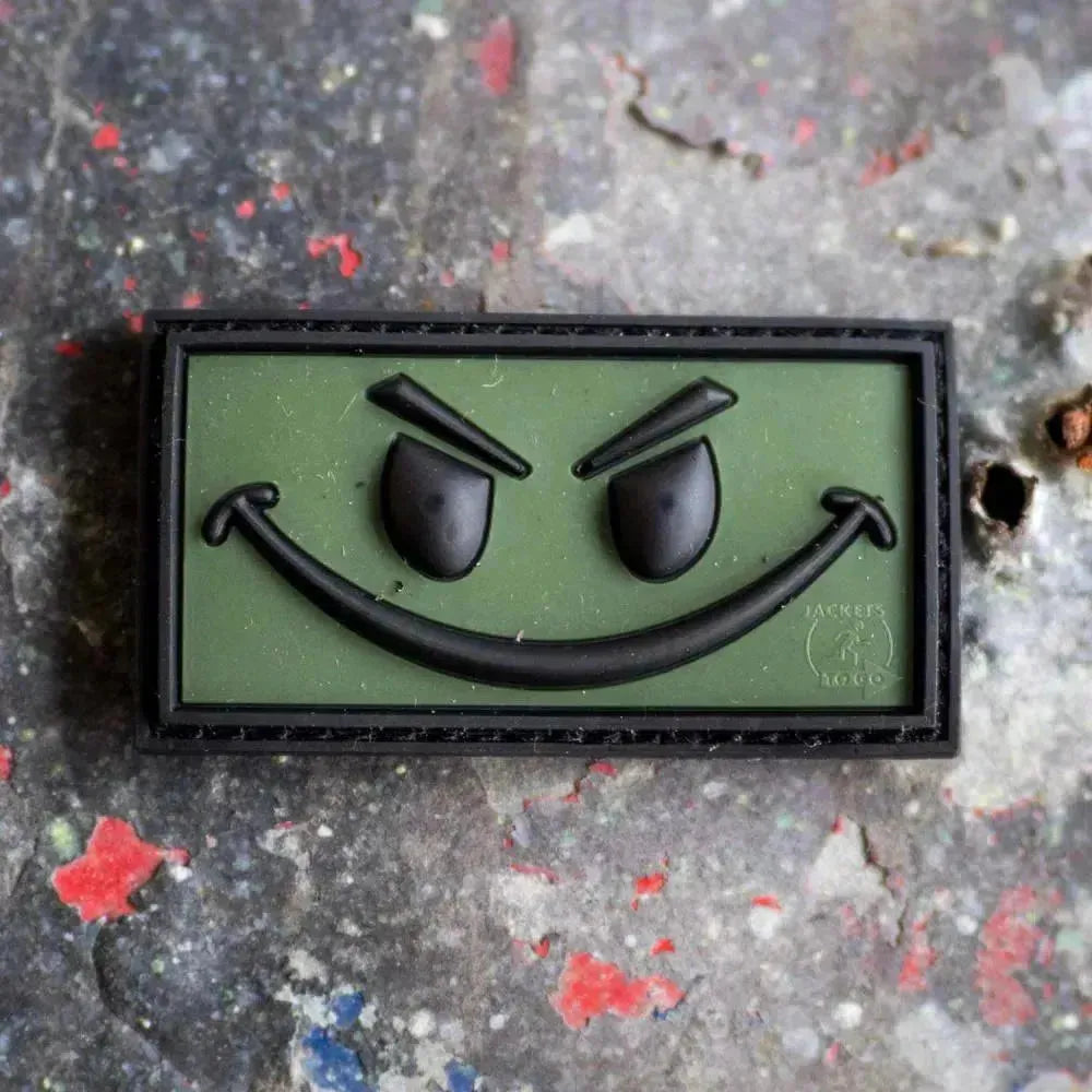 Patch - Evil Smile Rubber - Forest - Game-On.no