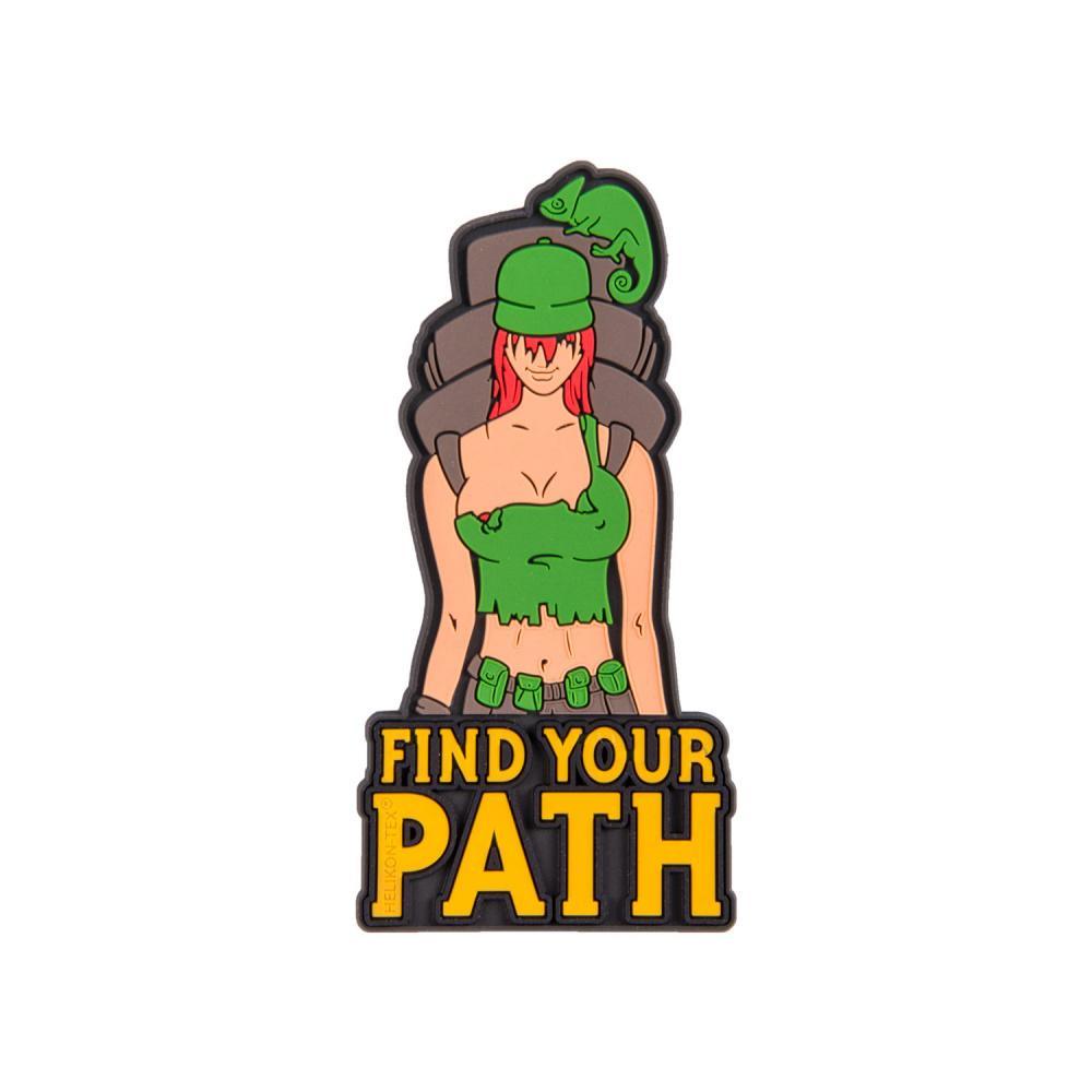 Patch - Helikon Tex - Find Your Path - PVC - Farget - gameon.eu