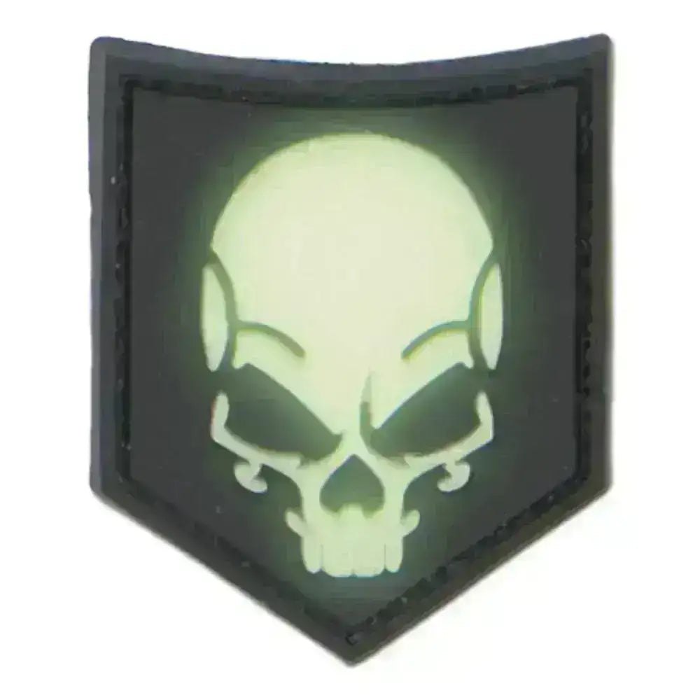 Patch - SOF Skull Rubber - Selvlysende - Game-On.no