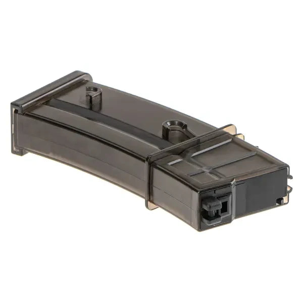 Army Armament R36 gassmagasin 30 skudd, fra siden