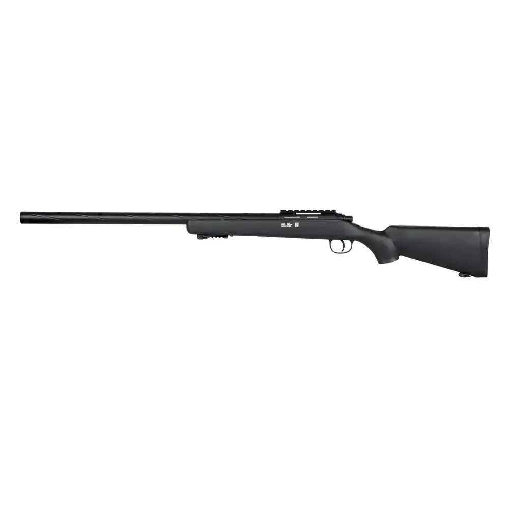 S12 EDGE / VSR-10 Softgun Sniper Springer - KRAFTIG - Svart - Game-On.no