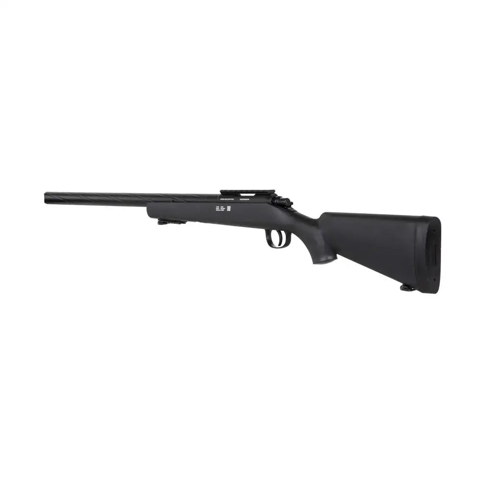 S12 EDGE / VSR-10 Softgun Sniper Springer - KRAFTIG - Svart - Game-On.no