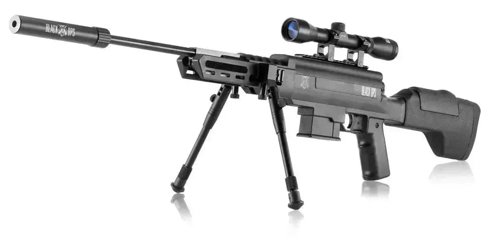 SAG - Black OPS Carabine Sniper 4.5mm Luftgevær - Game-On.no