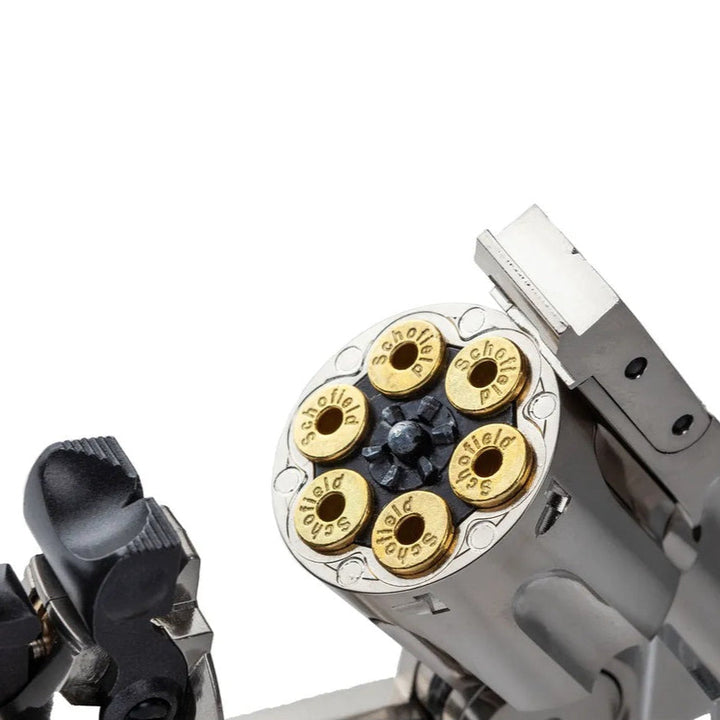 Schofield 6`- Airgun <tc>Revolver</tc> - 4.5mm Pellet - Silver