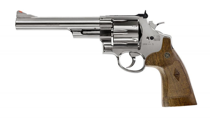 Smith & Wesson - M29 6.5 CO2 Drevet Softgunrevolver - Blå Polert - gameon.eu