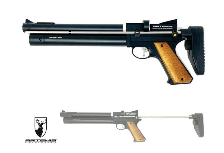 Snowpeak - PP750 PCP Drevet Luftpistol med Kolbe - 4.5mm - gameon.eu