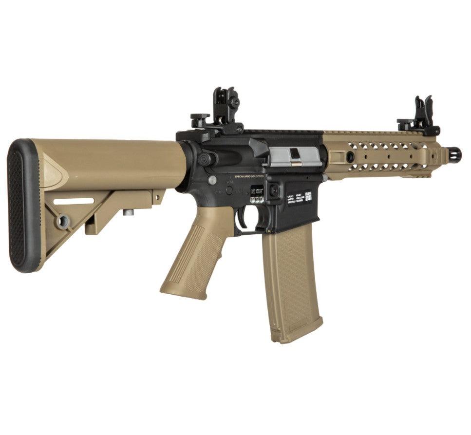 Specna Arms - F01 FLEX Elektrisk Softgunrifle - Tan/Svart - gameon.eu