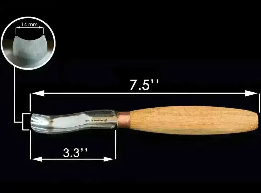 Stemjern til Uthuling - Treskjærejern Nr.14 - Game-On.no