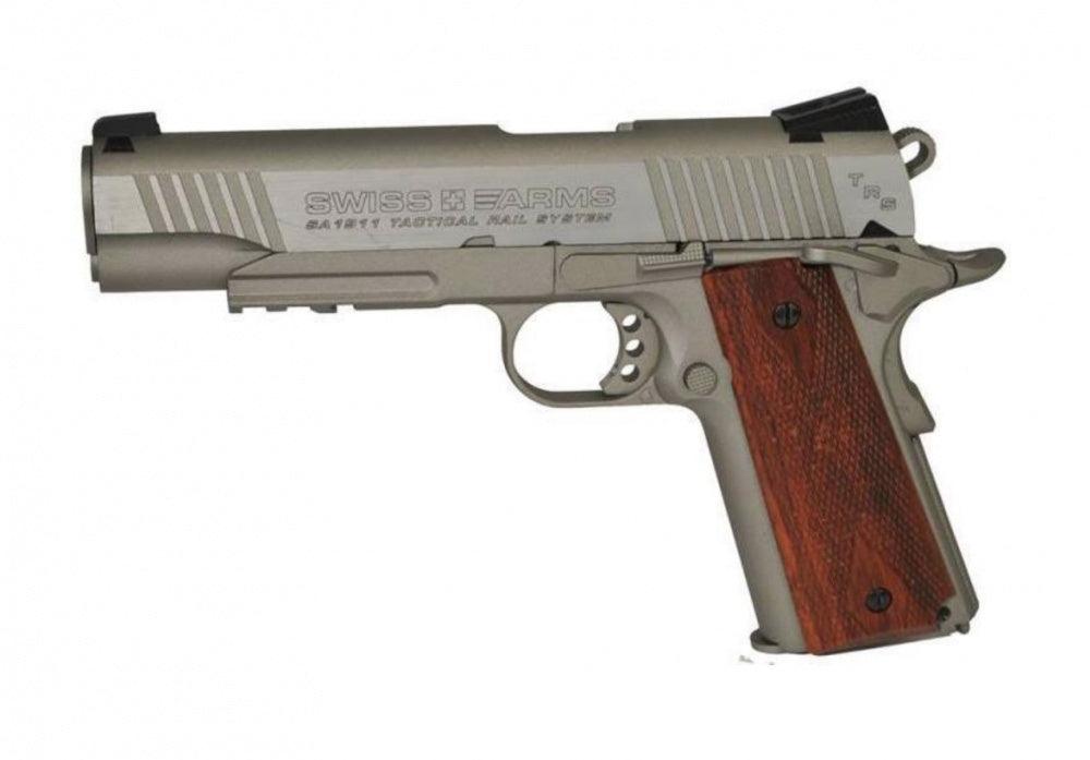 Swiss Arms - 1911 MRP Luftpistol med Blowback - 4.5mm BB - Game-On.no