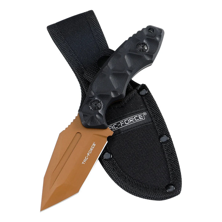 Full Tang Kniv med Forsterket Nylon Grep - Slire Inkludert