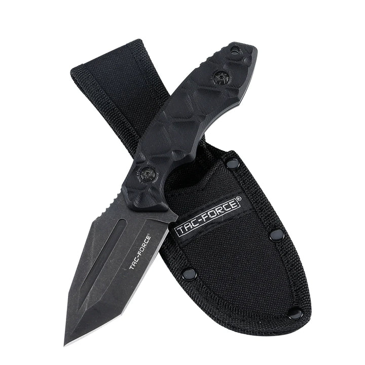 Full Tang Kniv med Forsterket Nylon Grep - Slire Inkludert
