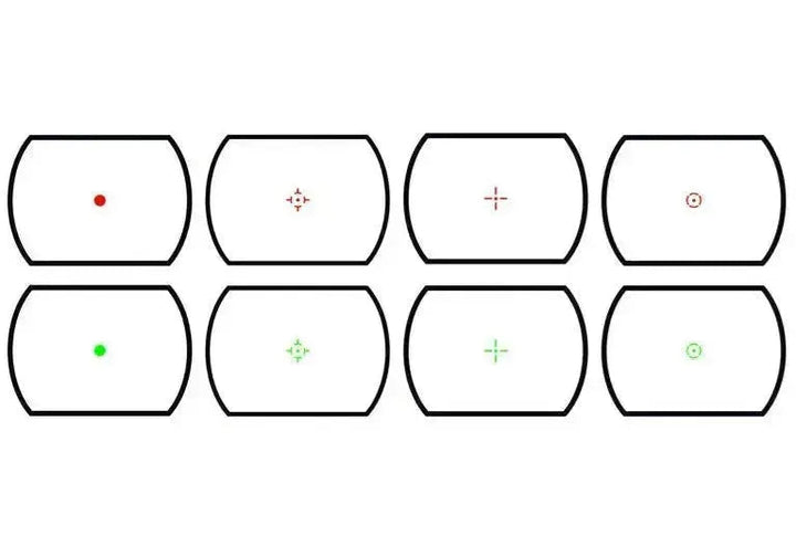 THETA - Spider Punktsikte - Rød/Grønn Retikkel - Game-On.no
