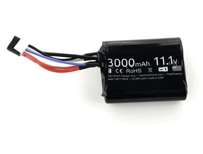 Titan 11.1v 3000mAh Li-Ion Batteri Brick - T-Plug/Deans - gameon.eu