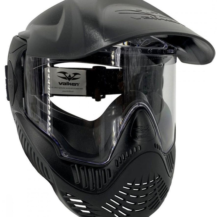 Valken MI-3 - Paintballmaske med Enkeltglass - Svart - Game-On.no