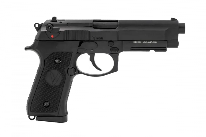 VM9 Osiris Gassdrevet Softgun Pistol - Svart - Game-On.no