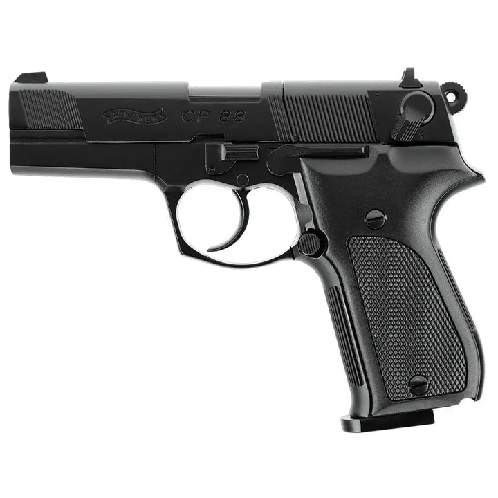Walther CP88 Sort 4.5mm CO₂ – Presis og tung luftpistol - Game-On.no