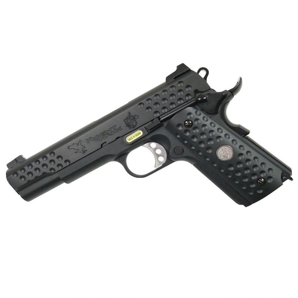 WE - 1911 KAC Knighthawk Gassdrevet Softgunpistol - Svart - gameon.eu