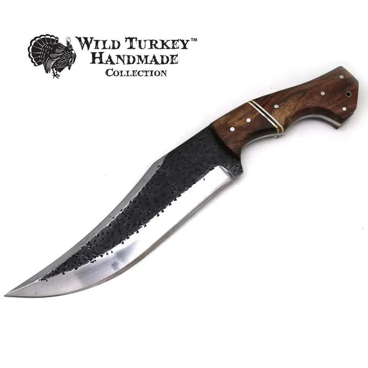 Wild Turkey - Håndlaget Fixed Blade - Svart - Game-On.no